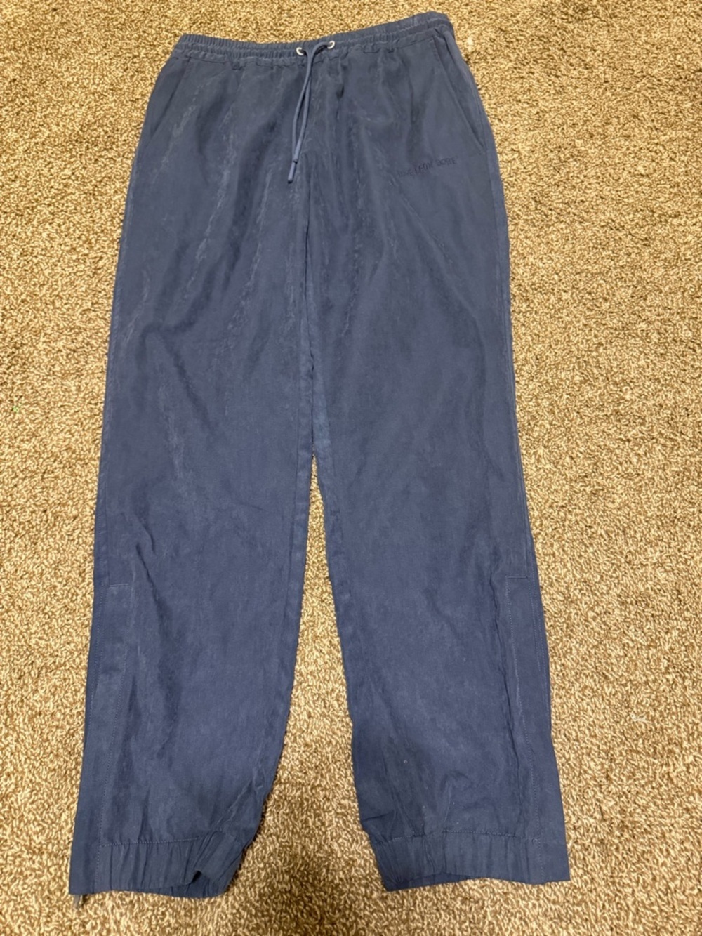 Aime Leon Dore Navy Elastic-Waist Jogger Pants